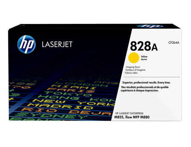 HP 828A gul LaserJet-trumenhet tonerkassett