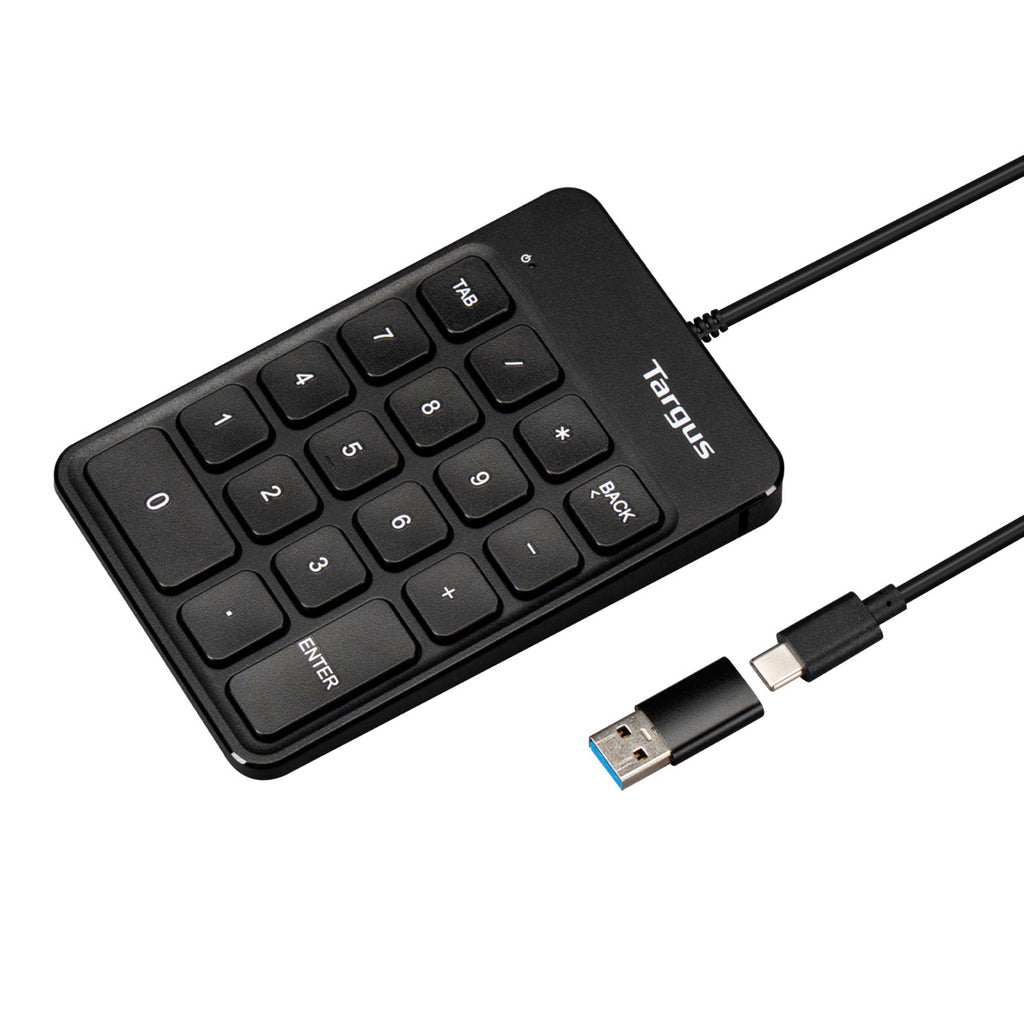Targus AKP13GL numeriskt tangentbord Universal USB Svart