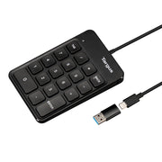 Targus AKP13GL numeriskt tangentbord Universal USB Svart
