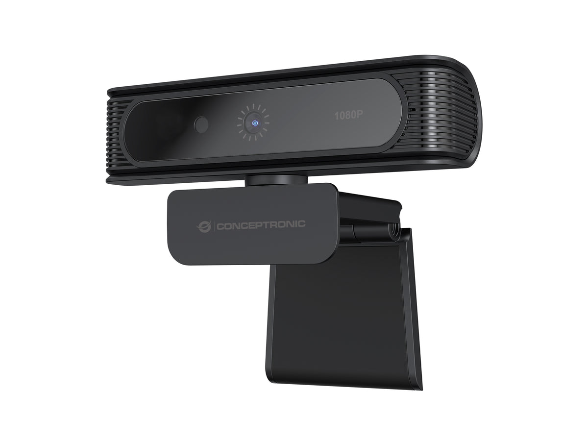 Conceptronic AMDIS09B webbkameror 2 MP 1920 x 1080 pixlar USB 2.0 Svart