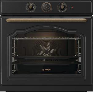 Gorenje BOS67372CLB ugnar 77 l 3500 W Svart