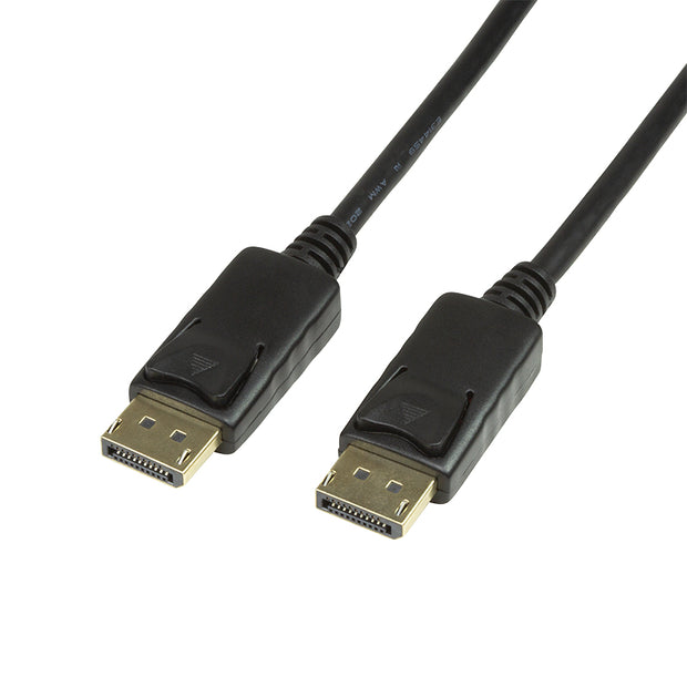 LogiLink CV0077 DisplayPort-kabel 10 m Svart displayport-Kablar
