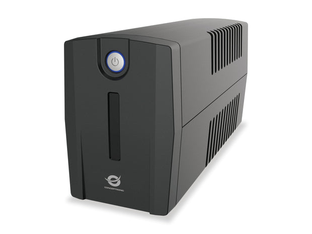Conceptronic ZEUS01ES strömskydd (UPS) Linjeinteraktiv 0,65 kVA 360 W 2 AC-utgångar