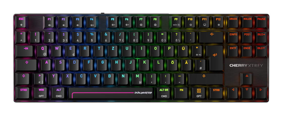 CHERRY MX 8.2 Pro TMR Wireless tangentbord Spela USB + RF Wireless +