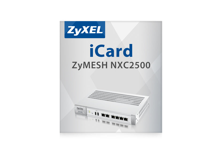 Zyxel iCard ZyMESH NXC2500 Upgradera programlicens