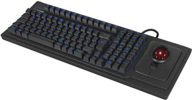 KeySonic KSK-8202ELU-T (DE) tangentbord Universal USB tyska Svart