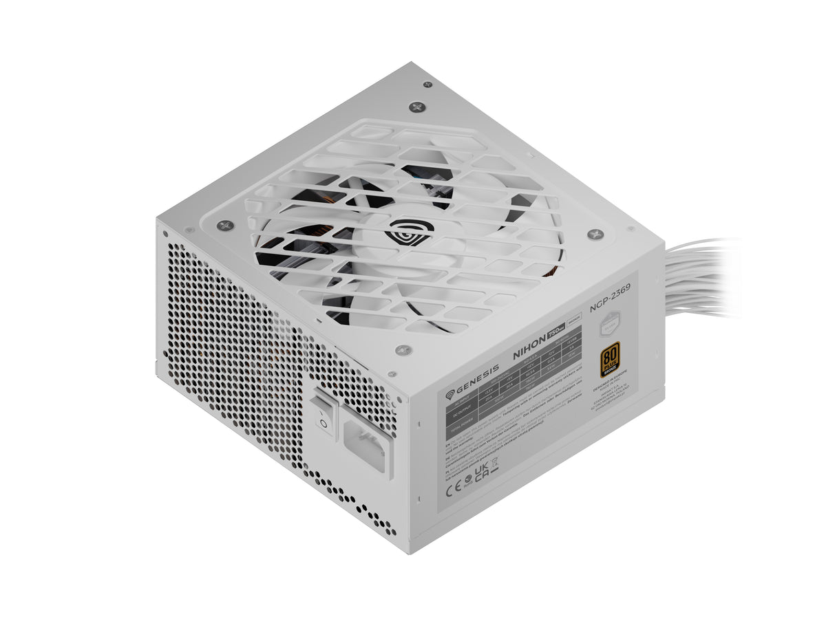 GENESIS Nihon 750NM strömförsörjningsenheter 750 W 20+4 pin ATX Svart