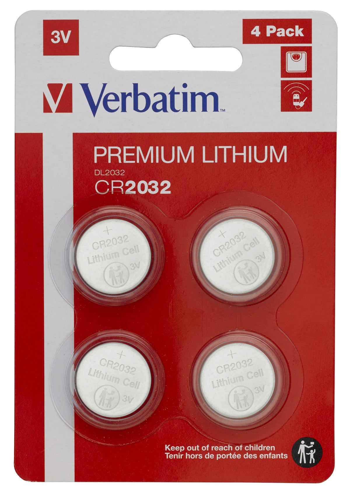Verbatim CR2032 Engångsbatteri Litium