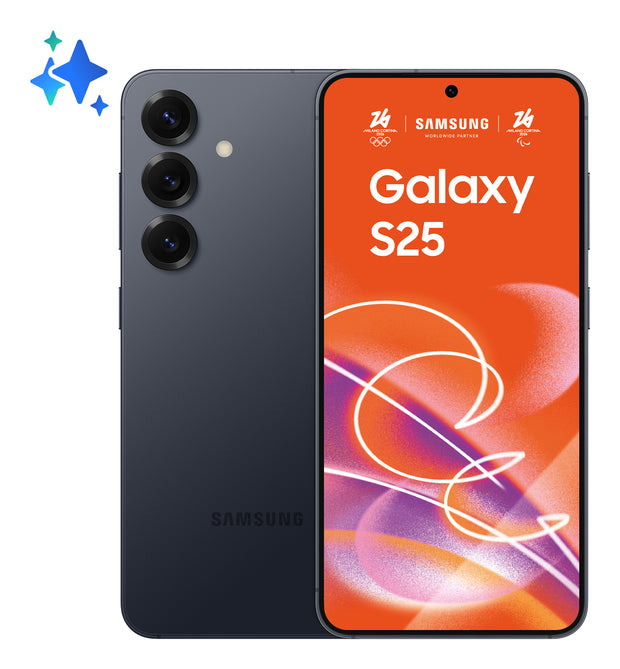 Samsung Galaxy S25 SM-S931B/DS - 128 GB - Svart