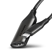 Axagon RVC-HI2M videokabeladapter 0,25 m USB Type-C HDMI Svart