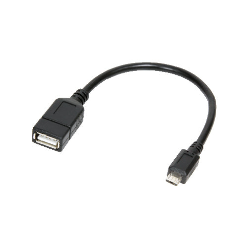 LogiLink AA0035 USB-kablar USB 2.0 0,2 m Micro-USB B USB A 0,48 Gbit/s Svart