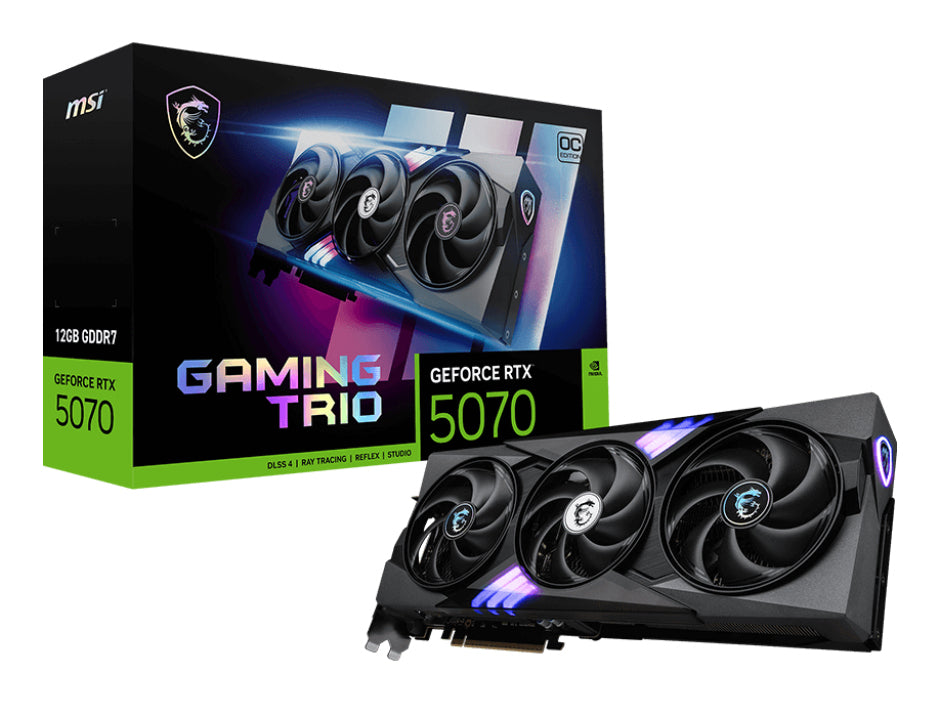 MSI GAMING GeForce RTX 5070 12G TRIO OC NVIDIA