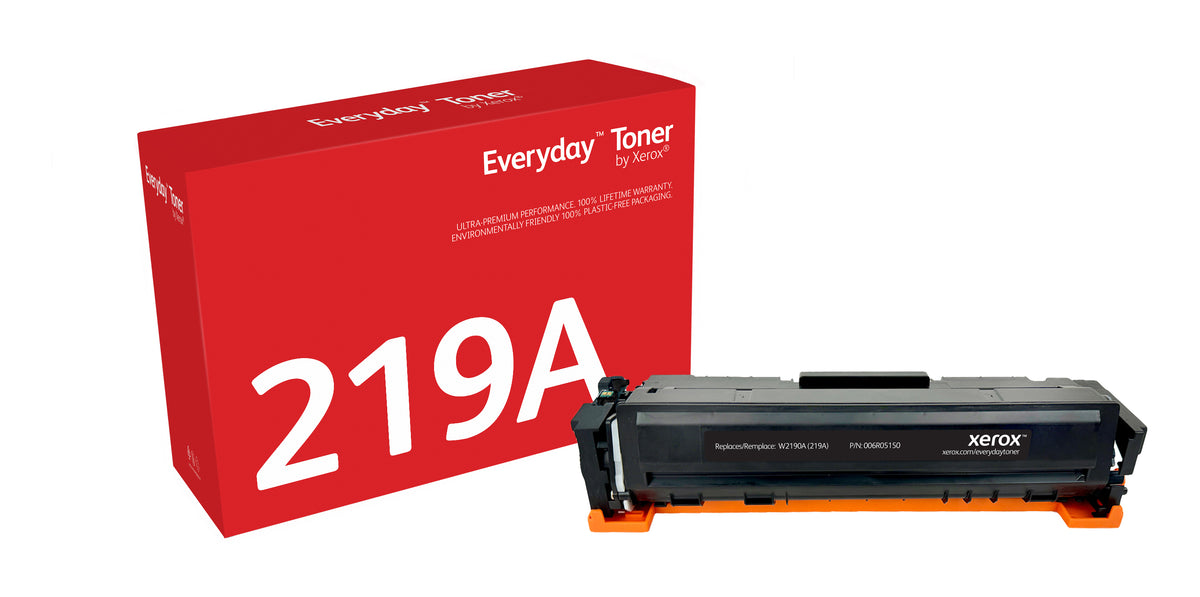 Everyday Svart Toner by Xerox compatible with HP 219A (W2190A)