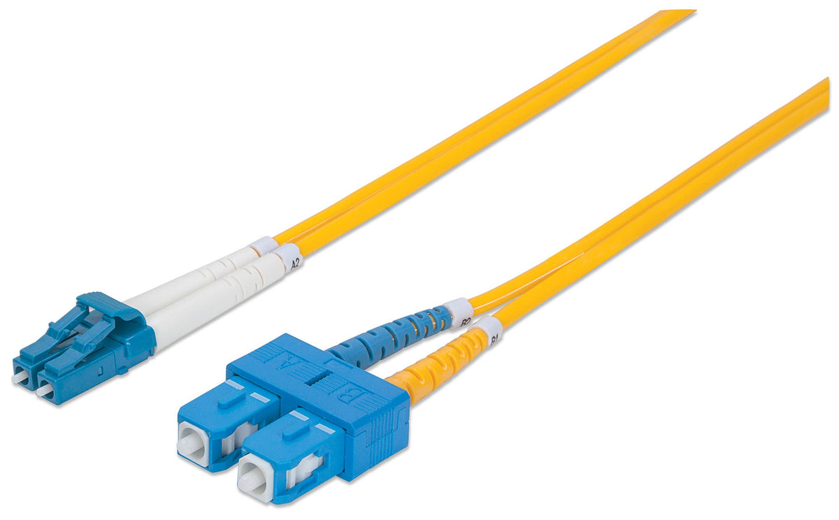 Intellinet 473965 InfiniBand och fiberoptisk kabel 1 m LC SC Gul