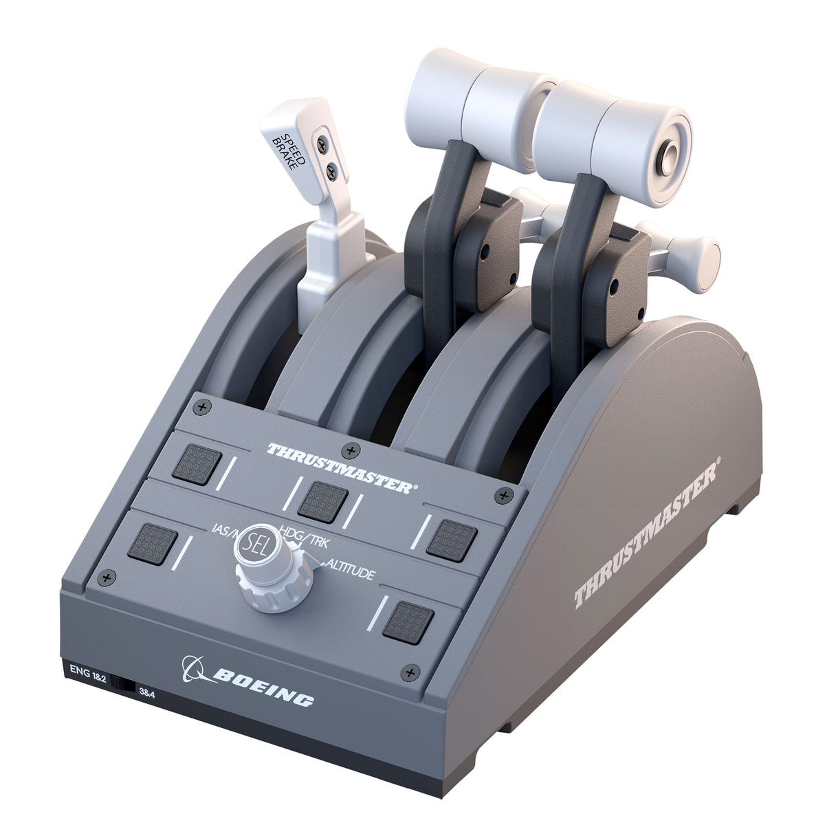 Thrustmaster TCA Quadrant Boeing Edition Grå USB Joystick PC