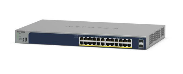NETGEAR GS724TPP hanterad L2 Gigabit Ethernet (10/100/1000) Strömförsörjning via
