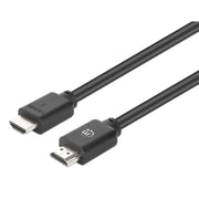 Manhattan 356657 HDMI-kabel 2 m HDMI Typ A (standard) Svart