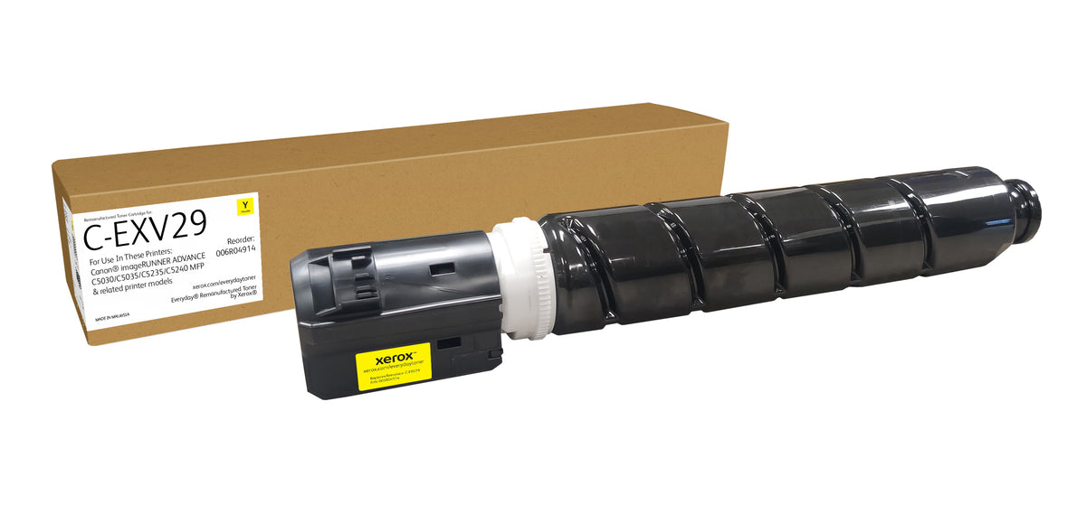 Everyday Gul Remanufactured Toner by Xerox compatible with Canon C-EXV29 (2802B002AB)