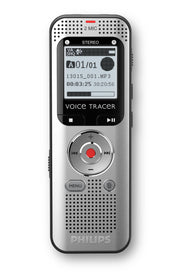 Philips Voice Tracer DVT2015 diktafoner Inbyggt minne och flashminne Silver