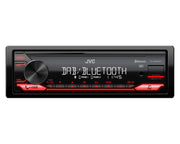 JVC KD-X282DBT radio/digitalmottagare för bil Svart 200 W