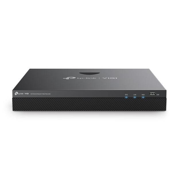 TP-Link VIGI NVR2016H nätverksvideobandspelare (NVR) Svart - 1x100M