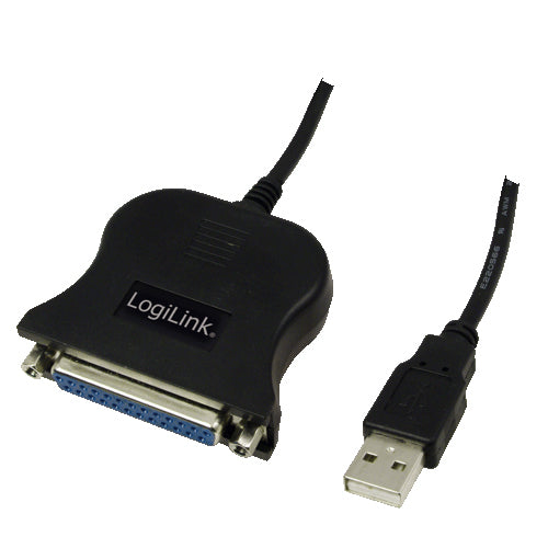 LogiLink UA0054A parallella kablar Svart 1,8 m
