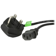 StarTech.com PXT101UK strömkablar Svart 1,8 m BS 1363 C13 coupler