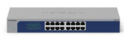 NETGEAR GS516-300EUS nätverksswitchar Ohanterad Gigabit Ethernet (10/100/1000) Grå