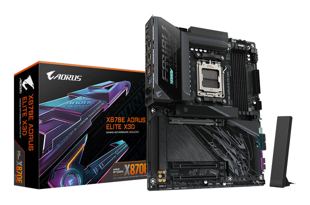 GIGABYTE X870E AORUS ELITE X3D AMD X870E AM5-sockel ATX
