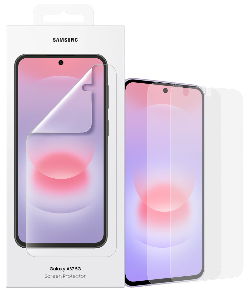 Samsung EF-UA376CTEGWW skärm- och baksidesskydd till mobiltelefon Genomskinligt