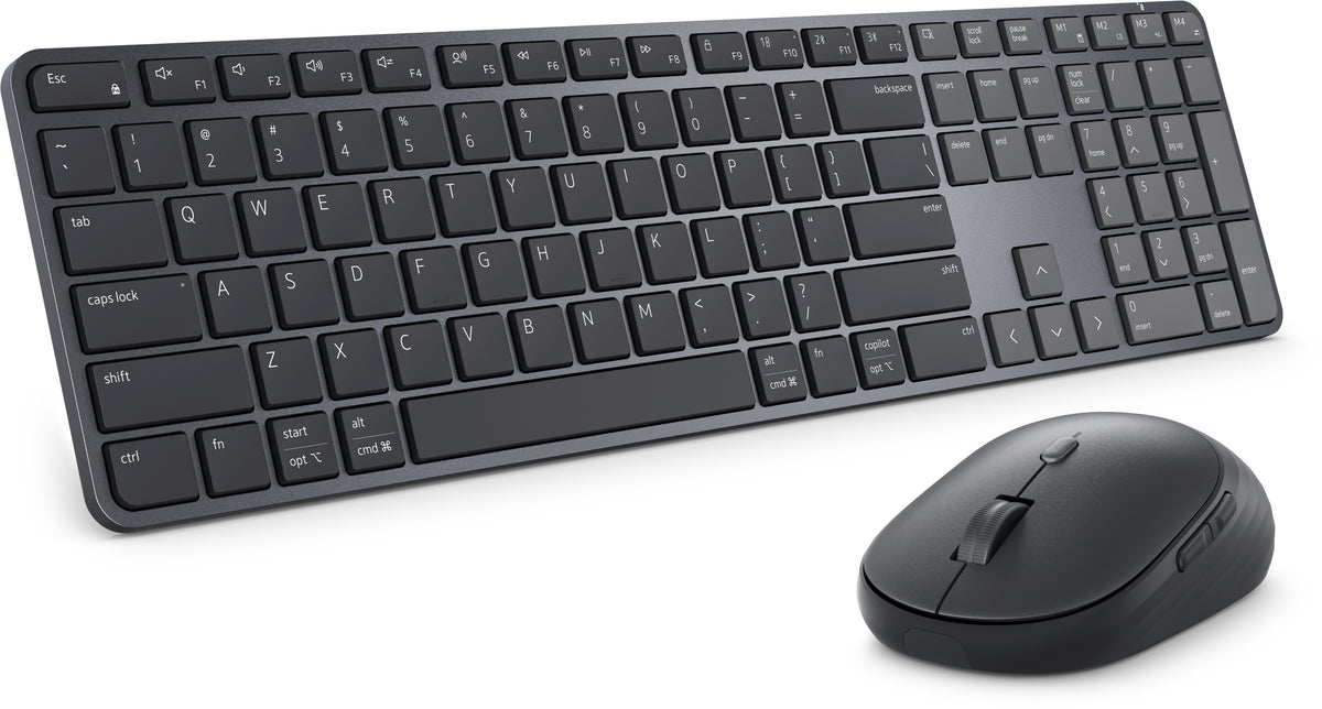 DELL Pro 7 Slim KM726 tangentbord Mus inkluderad Hem / Kontor Trådlös RF +