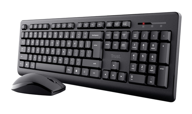 Trust Primo tangentbord Mus inkluderad Universal RF Trådlös QWERTY Engelska (USA) Svart
