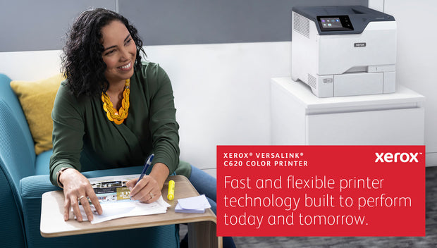 Xerox VersaLink C620 A4 50 sid/min dubbelsidig skrivare PS3 PCL5e/6 2 magasin 650 ark
