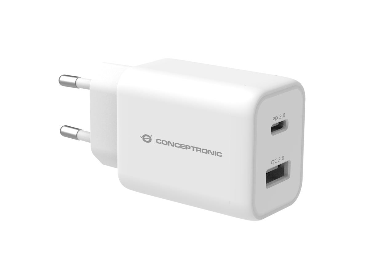 Conceptronic ALTHEA11W mobilladdare Universal Vit AC Snabb laddning inomhus