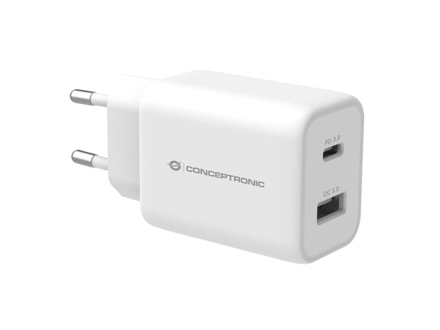 Conceptronic ALTHEA11W mobilladdare Universal Vit AC Snabb laddning inomhus