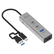 i-tec Metal CAHUBMETAL2A2CPD gränssnittshubbar USB 3.2 Gen 1 (3.1 Gen 1) Type-A +