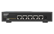 QNAP QSW-3205-5T nätverksswitchar Ohanterad 10G Ethernet (100/1000/10000) Skrivbord
