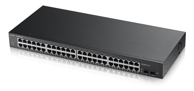 Zyxel GS1900-48-EU0102F nätverksswitchar L2 Gigabit Ethernet (10/100/1000) Svart
