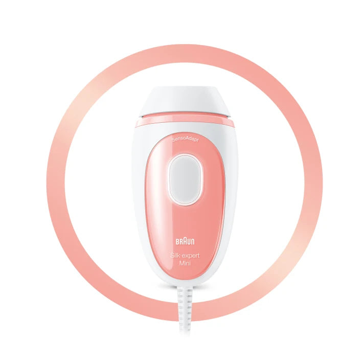 Braun Silk-expert Mini PL1000 IPL Intensivt pulserat ljus (IPL) Rosa