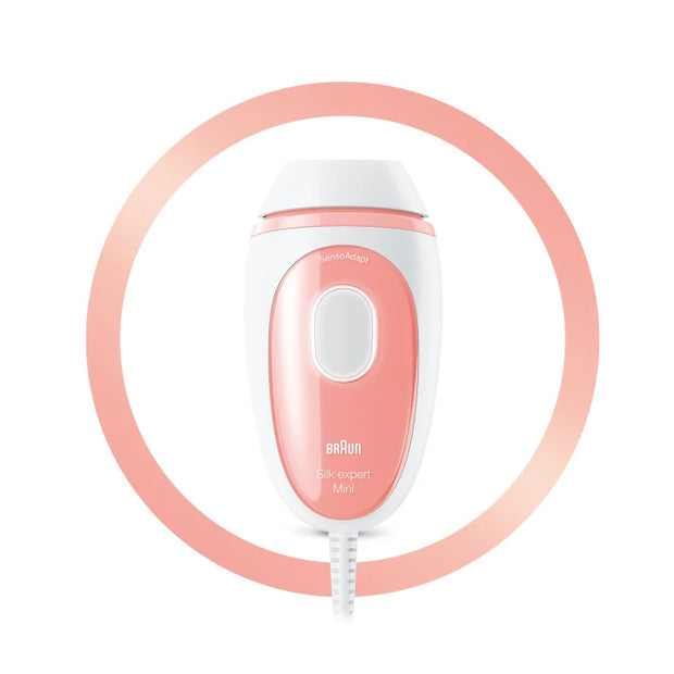 Braun Silk-expert Mini PL1000 IPL Intensivt pulserat ljus (IPL) Rosa