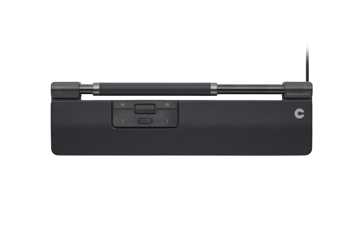 Contour Design RollerMouse Pro Slim Vegan Leather Wrist Rest Wired