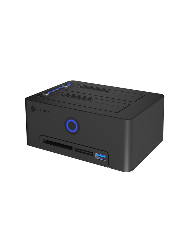 ICY BOX IB-1233CL-CR USB 3.2 Gen 1 (3.1 Gen 1) Type-A Svart