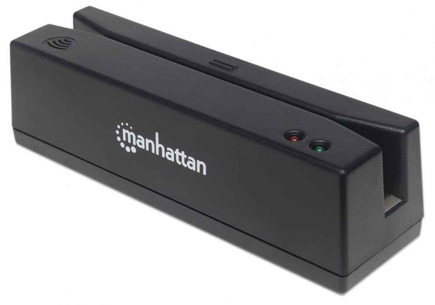 Manhattan 460255 magnetkortsläsare USB Svart