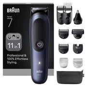 Braun 80789907 skägg/hår trimmer Mörkblå 21 Litium-Ion (Li-Ion)