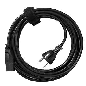 Zebra Cables Eléctricos Svart strömkablar