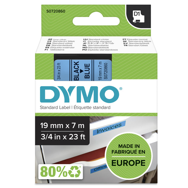 DYMO D1-originaletiketter etikettejp