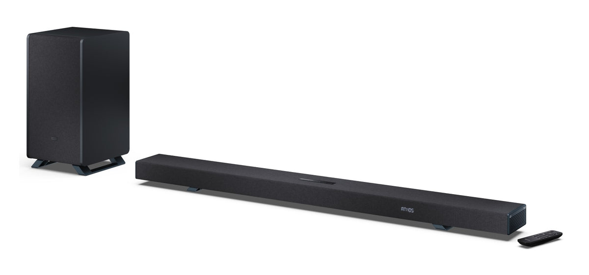 Sharp HT-SBW55121(BK) soundbar-högtalare Svart 5.1.2 kanaler 212 W