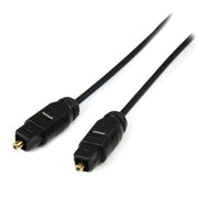 StarTech.com THINTOS15 ljudkabel 4,6 m Toslink Svart
