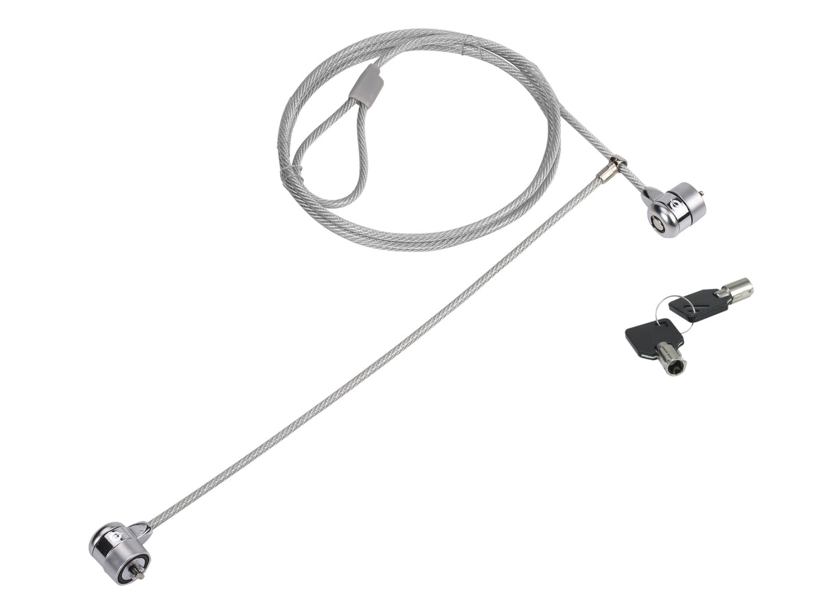 Conceptronic CNBSLOCK15T kabellås Silver 1,5 m