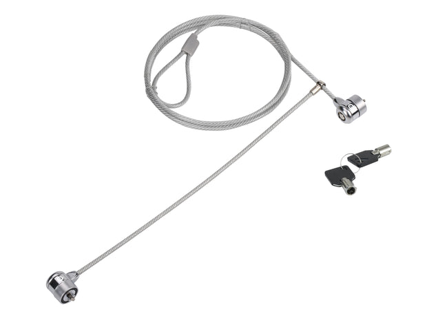 Conceptronic CNBSLOCK15T kabellås Silver 1,5 m